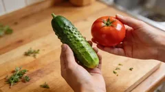 Pode misturar pepinos e tomates na mesma salada: muitos não sabem disto