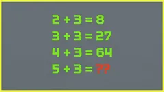 Teste para treinar o cérebro: qual é a resposta correta no último exemplo?